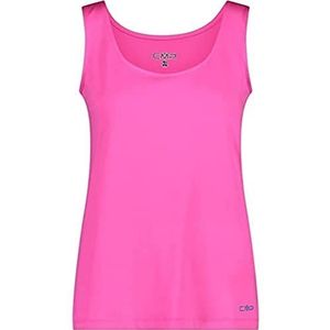 CMP Stretch polyester jersey top T-shirt, paars fluo, 52 dames
