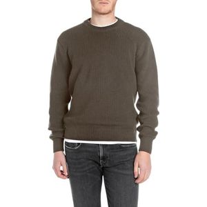 Replay Uk4722.000.g23788 Trui Bruin Man
