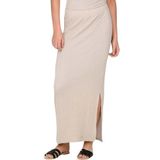 ONLY - Onlkatie - Lange Rok - Pumice Stone - Zijsplitten - Maxi