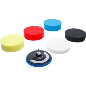 BGS 74379 | Set polijstsponzen | Ø 150 mm | 6-dlg.