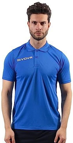 Givova - Summer - Voetbalpoloshirt - Lichtblauw - Heren - 3XL