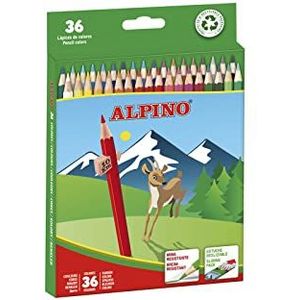 Alpino 944441 - Set kleurpotloden, 36 stuks