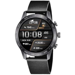 Lotus Fashion 50048/1 Smartwatches voor heren, Zwart, armband