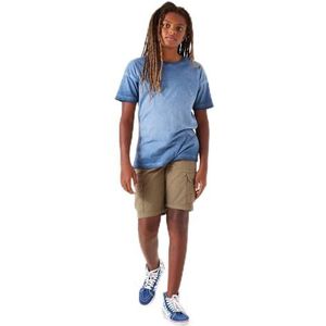 Garcia Kids Bermuda shorts voor jongens, linnen, 128 cm