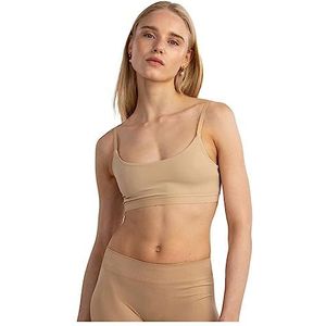 PIECES Dames Pcnamee Bra Noos BH, nude, S