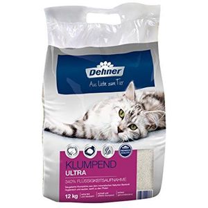 Dehner Premium kattenbakvulling, Clumping Ultra, 12 kg
