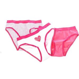 Dim Les Pockets katoen, zacht, comfortabel, 3 stuks, Meerkleurig, 12 Jaren