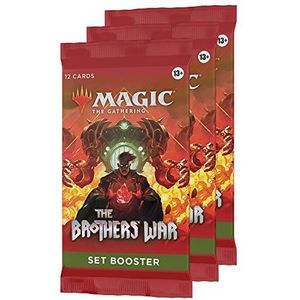 Magic: The Gathering The Brothers' War Set Booster 3-Pack