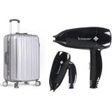 BEPER - P301ASC100 - Sèche-cheveux - Zwart - 1200W - Pliable