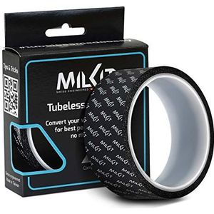milKit Unisex's MKT025 Afwerkingsset, zwart, 25 mm