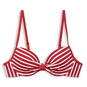 ESPRIT Dames Hamptons Beach RCS Pad.Bra Bikini, rood, 40