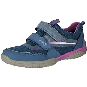 Superfit Storm sneakers voor meisjes, Blauw Paars 8020, 26 EU