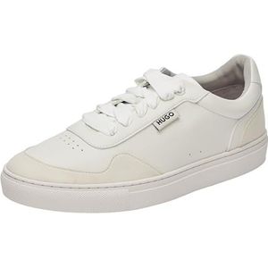 HUGO Dames Morrie_Tenn_PUMI Sneaker, Wit, 4 UK, Wit, 37 EU