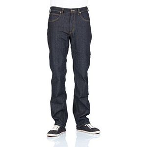 Lee Brooklyn Straight H Jeans heren, Blauw diep donker, 34W / 30L