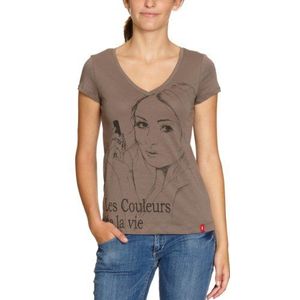 Edc By Esprit 071Cc1K042 dames T-shirt - - XL