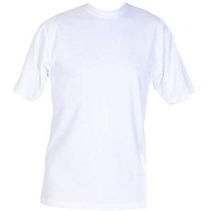 Hydrowear 040420WI Trier Skin Dry T-Shirt, 55% Katoen/45% Polyamide, 3X-Large Size, Wit
