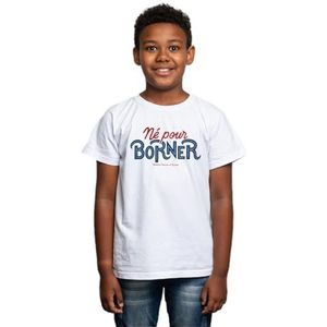 Fédération française de cyclisme BOFFCYCTS004 T-shirt, wit, 8 jaar, Wit., 8 Jaren