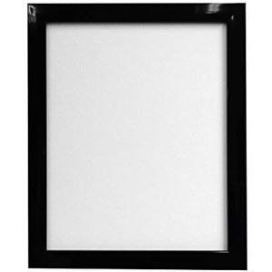 Frames BY POST fotolijst, 1,9 cm, glanzend, zwart, 35,6 x 27,9 cm, kunststofglas, 14 x 11 inch