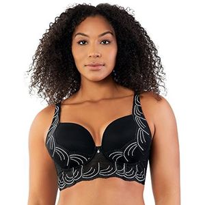 Parfait Pearl P6091 Damesbeha, zwart, 85 g, Zwart, 70G