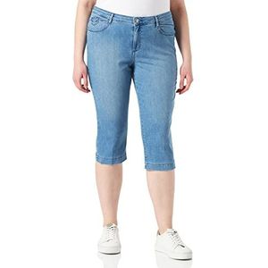 BRAX Dames stijl Shakira Capri Free to Move Jeans, Used Light Blue, 26W x 30L