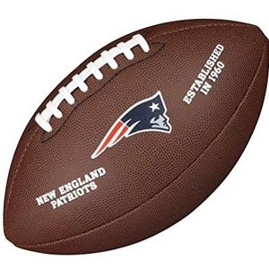 Wilson NFL Licensed Unisex New England Patriots American Football, Bruin