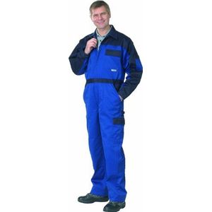 Planam 1231050 Tristep Overall, maat 50, bugatti/marineblauw