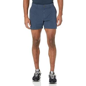 Goodthreads mannen 12,7 cm binnenbeenlengte platte voorkant stretch chino korte,marineblauw,28W