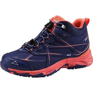 McKINLEY Uniseks multifunctionele schoen voor kinderen Evosome Mid AQX Jr. Trekking- en wandellaarzen, Blauw Navy Dark Red Light 905, 28 EU