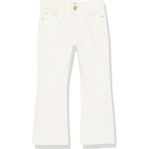Desigual Denim Paraguas Jeans voor meisjes, wit, 4 Jaar