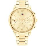 Tommy Hilfiger Vrouwen analoog quartz horloge met roestvrij stalen band 1782525, Goud, armband