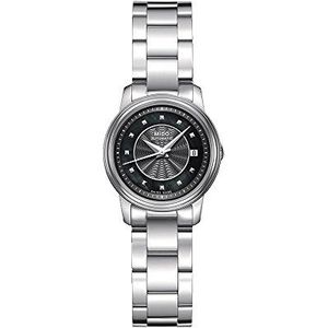 Mido Dames analoog automatisch horloge met roestvrij stalen armband M0100071112100
