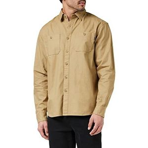 Dockers Heren Workwear Shirt Shirt, Harvest Gold, S