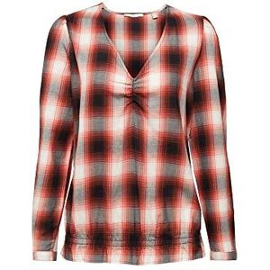edc by ESPRIT dames blouse, 802/Cinnamon 3, XL