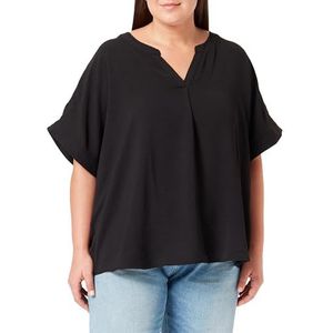 VERO MODA CURVE VMCINGE SS TOP GA WVN NOOS CUR, zwart, 50 NL