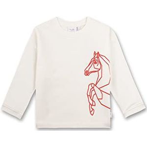 Sanetta Meisjes 126392 sweatshirt, ivoor, 92, ivoor, 92 cm