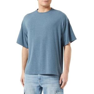 Dagi Everfresh T-shirt met ronde hals en korte mouwen voor heren, blauw, L