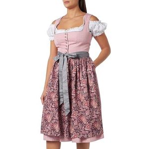 BERWIN & WOLFF TRACHT FOLKLORE LANDHAUS Damesjurk, Oudroze, 40