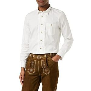 Stockerpoint Klederdrachthemd voor heren, wit (wit), 3XL
