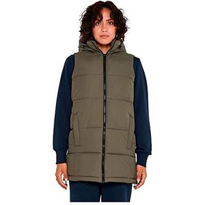 Noisy may Damesvest NMAURORA, Dusty Olive/Detail: zwart, S