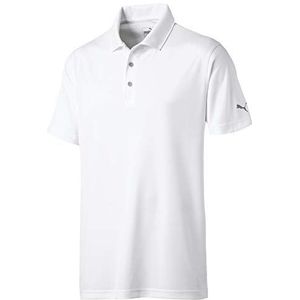 PUMA Herren Rotation Polo Shirt, Bright White, XXL