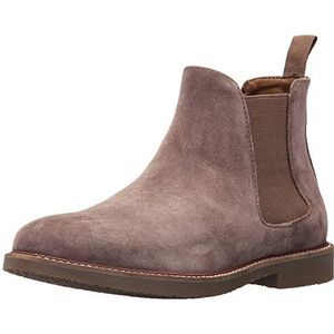 Steve Madden Heren Highline Chelsea Boot, Taupe Suede, 8 UK, Taupe suede, 42 EU