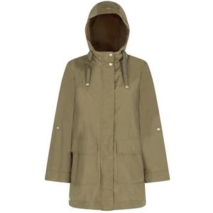 Geox Woman W DANDRA JACKETS BURNT OLIVE_42, Burnt Olive, 36