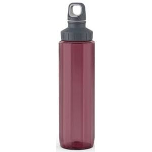Tefal Drink2Go Eco N3032510 Drinkfles, 0,7 l, rood, herbruikbare fles, 100% waterdicht, schroefsluiting, vaatwasmachinebestendig, ISCC-gecertificeerd, milieuvriendelijk, BPA-vrij, gemaakt in