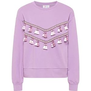 IRIDIA Sweatshirt voor dames, paars, XXL