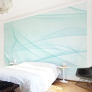 Apalis Vliesbehang nummer RY10 ijsstorm fotobehang breed | vliesbehang wandbehang muurschildering foto 3D fotobehang voor slaapkamer woonkamer keuken | turkoois, 94982
