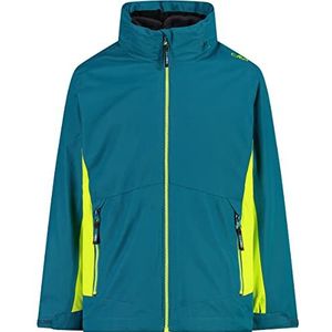 CMP - Kid Jacket Fix Hood - Bodywarmer - Deep Lake-Acido - 164