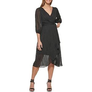 DKNY cocktailjurk voor dames, zwart, 36
