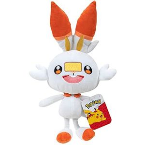 Bizak - Pokemon Scornbunny speelgoed, wit (63225217-11)