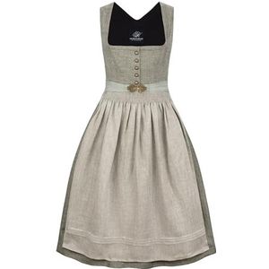 STOCKERPOINT Dirndl 'Tilda'  greige / olijfgroen