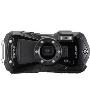 Ricoh WG-80 zwarte waterdichte digitale camera - schokbestendig vorstbestendig drukbestendig 03122